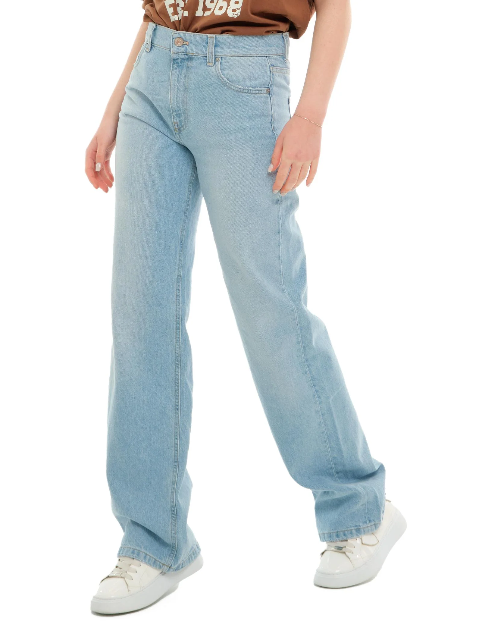 Jeans "alex" Vicolo azzurro in denim - Image 2