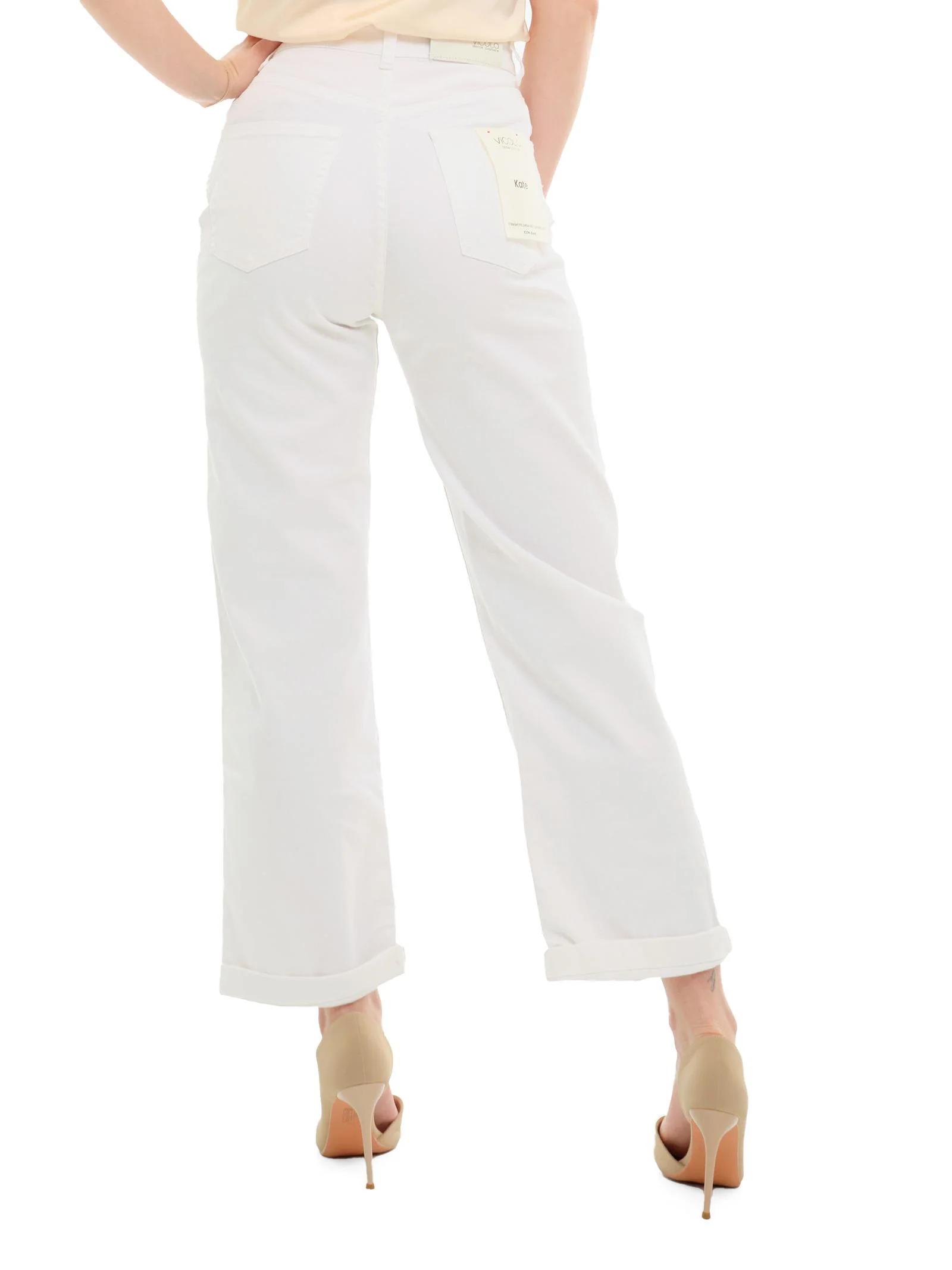 Jeans "kate" Vicolo bianco - Image 3