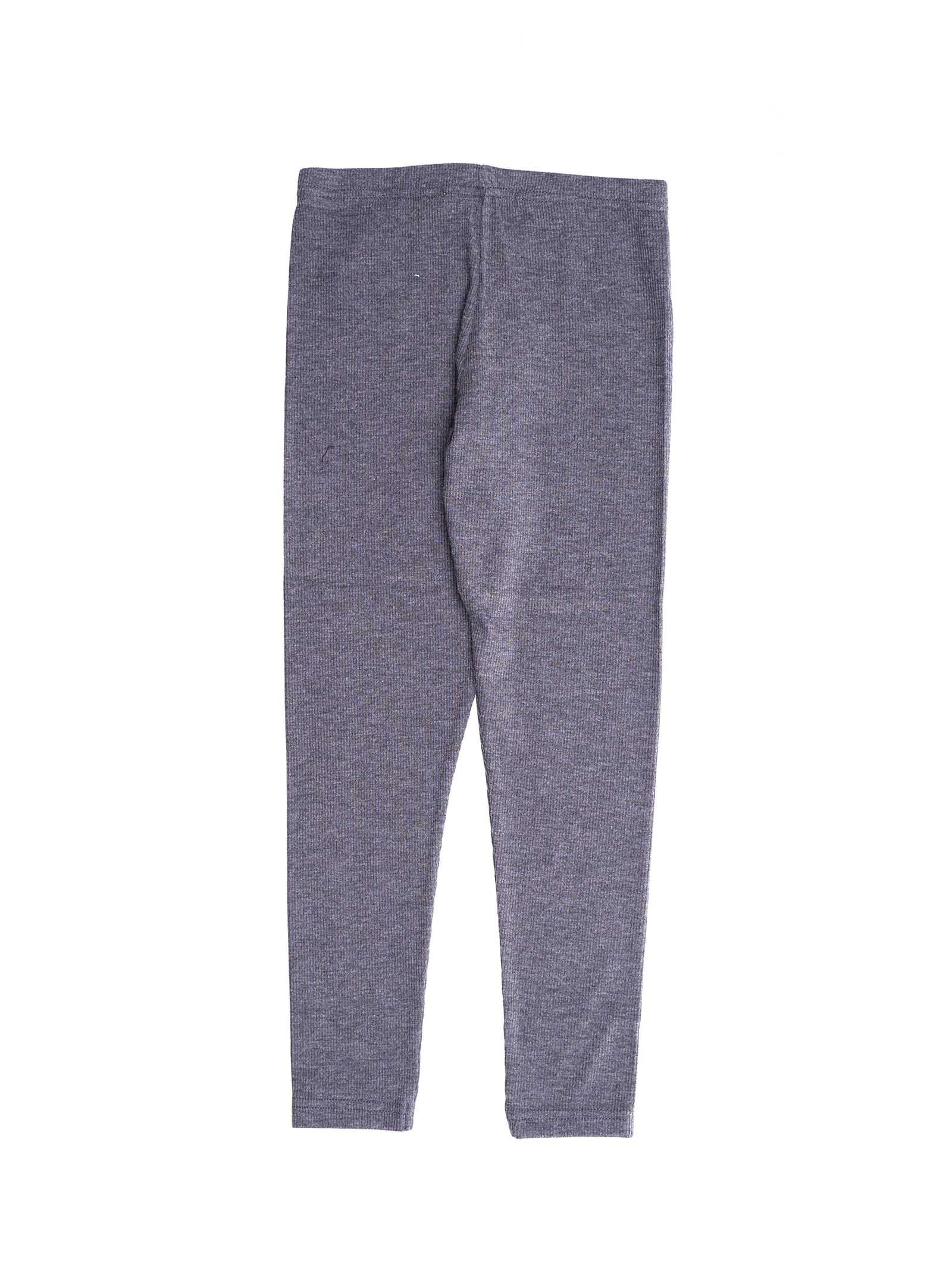 Leggings grigio a costine Vicolo - Image 2