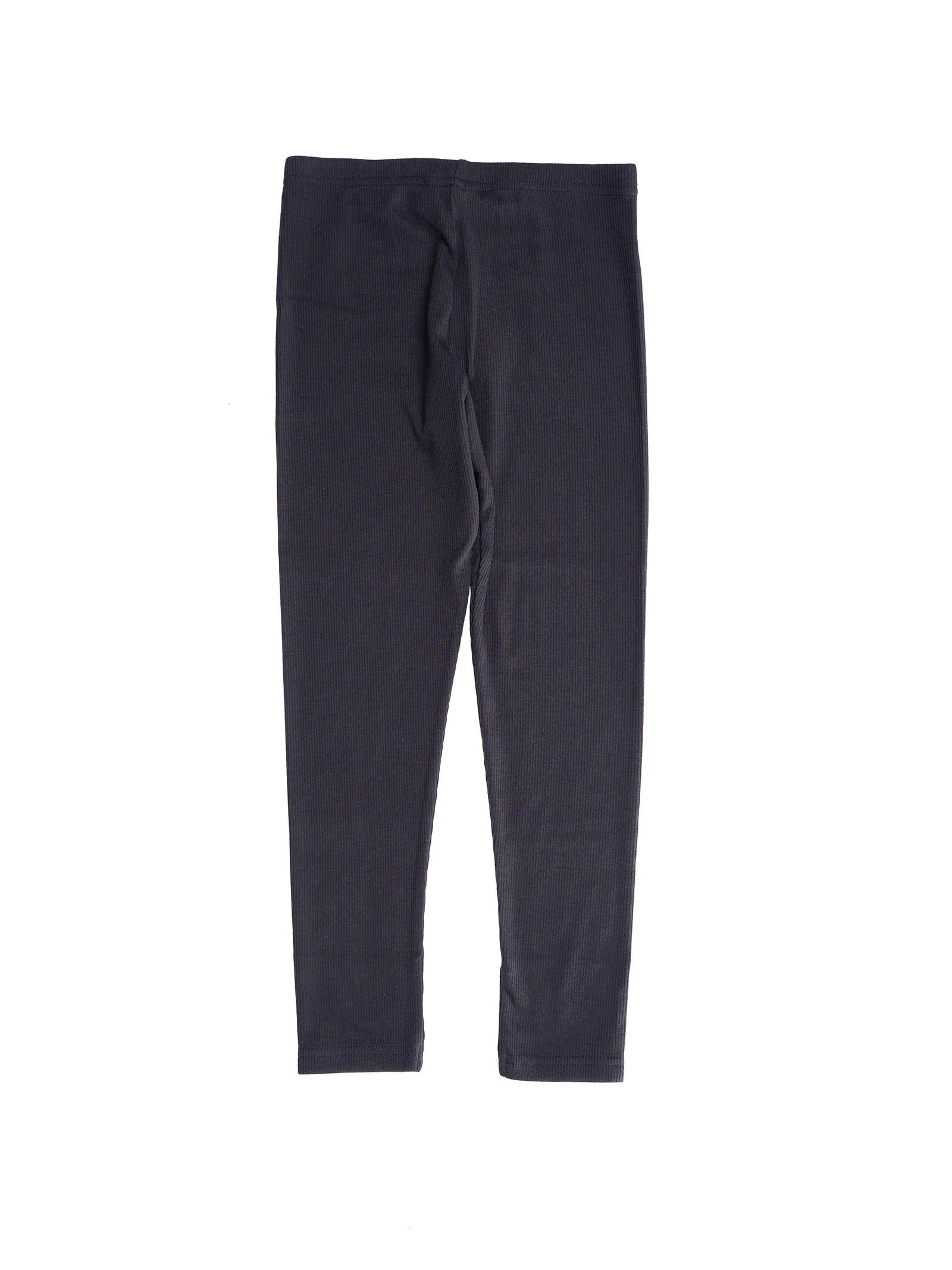 Leggings nero a costine Vicolo - Image 2