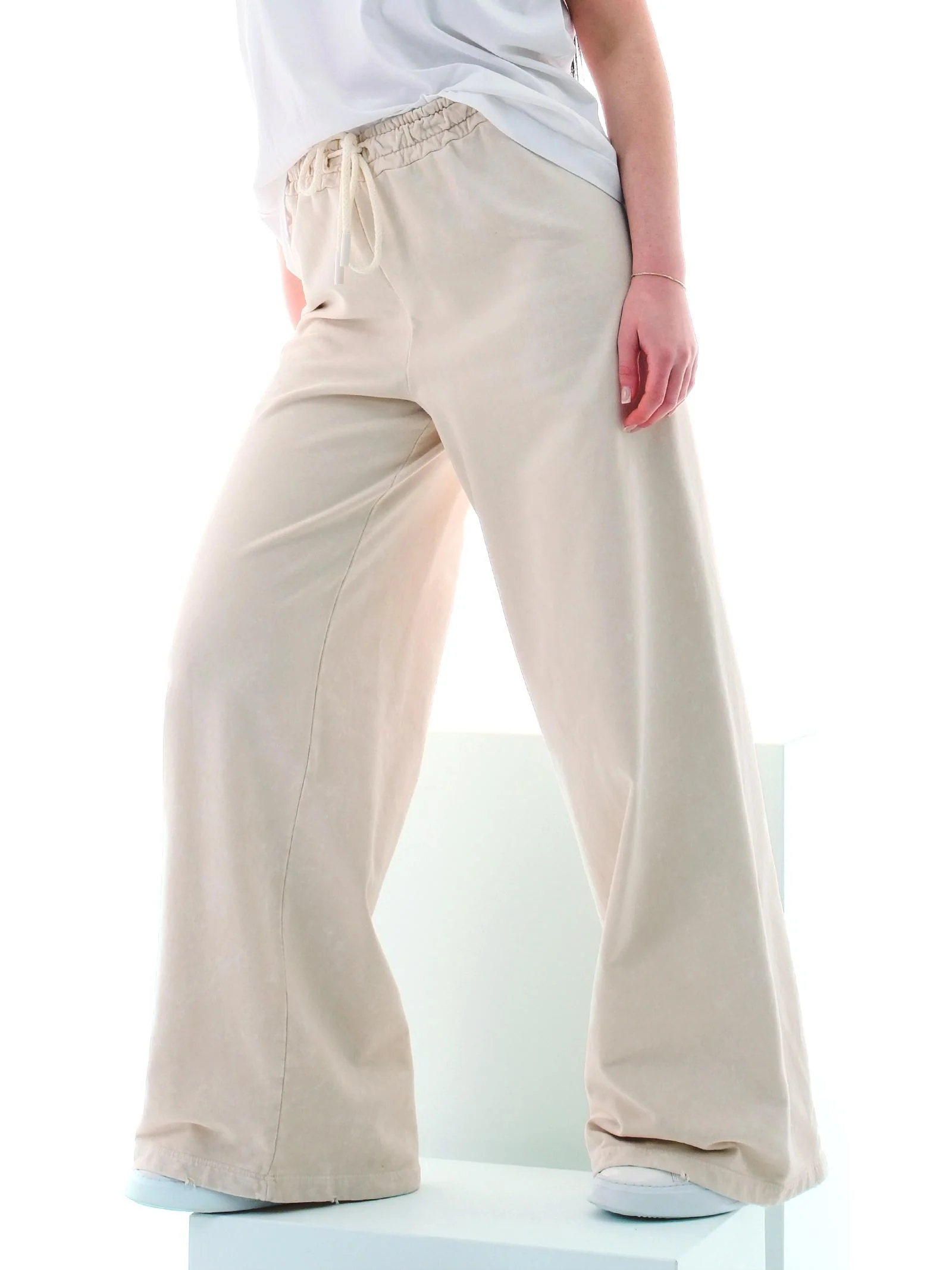 Pantalone Vicolo burro a cavallo basso