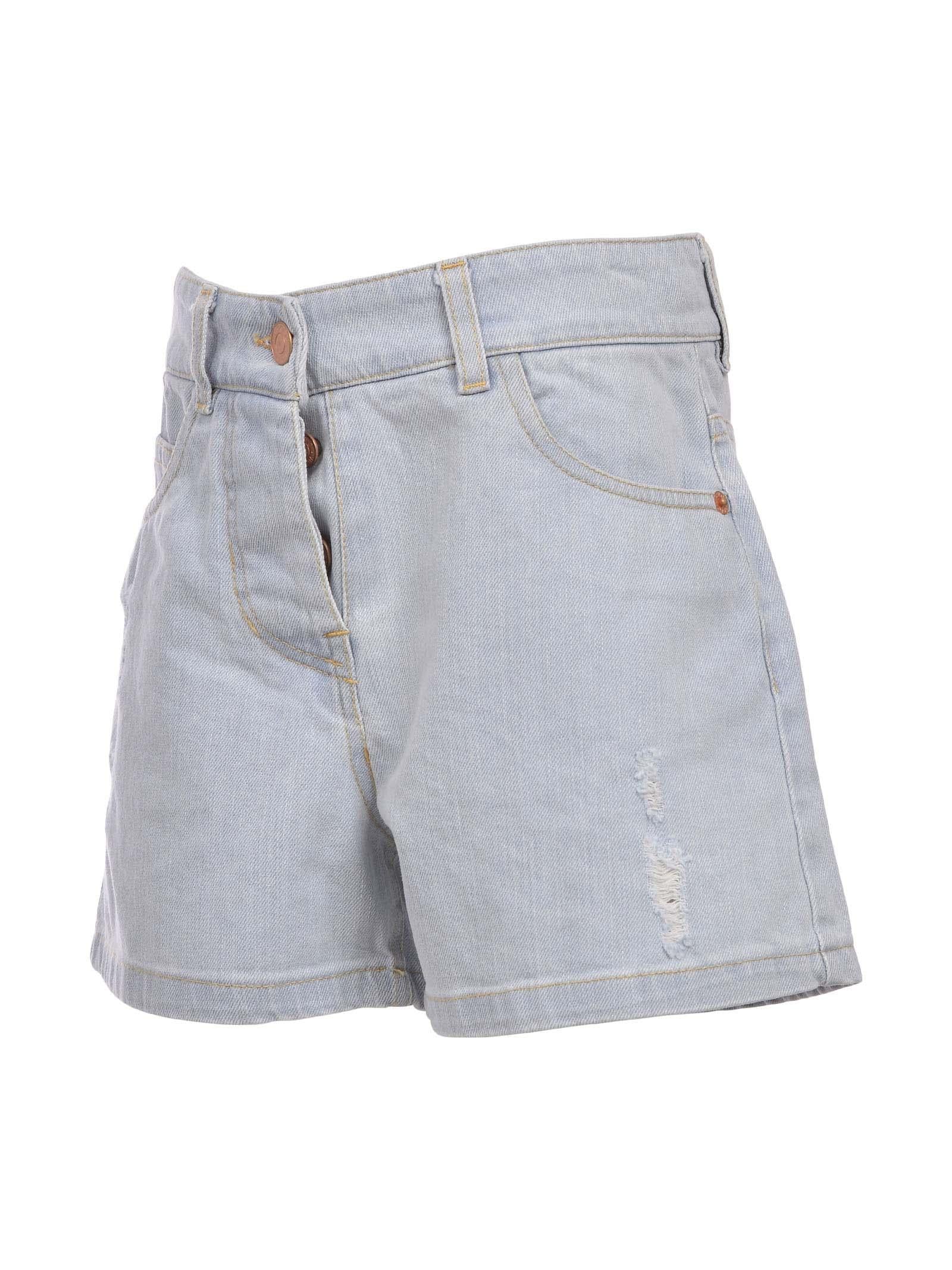Shorts denim chiaro - Image 2