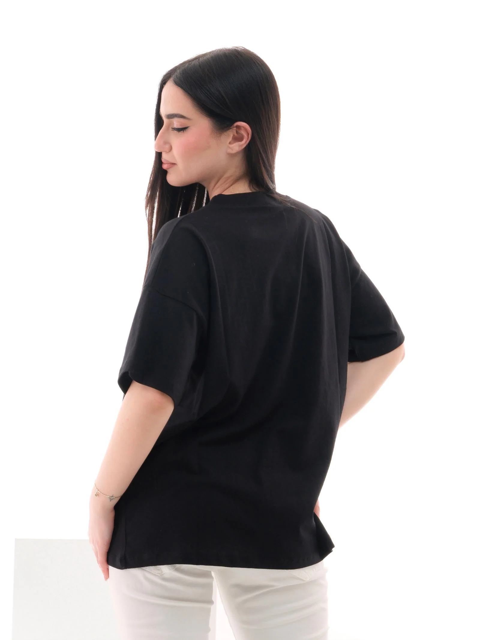 T-Shirt oversize Vicolo nera - Image 3