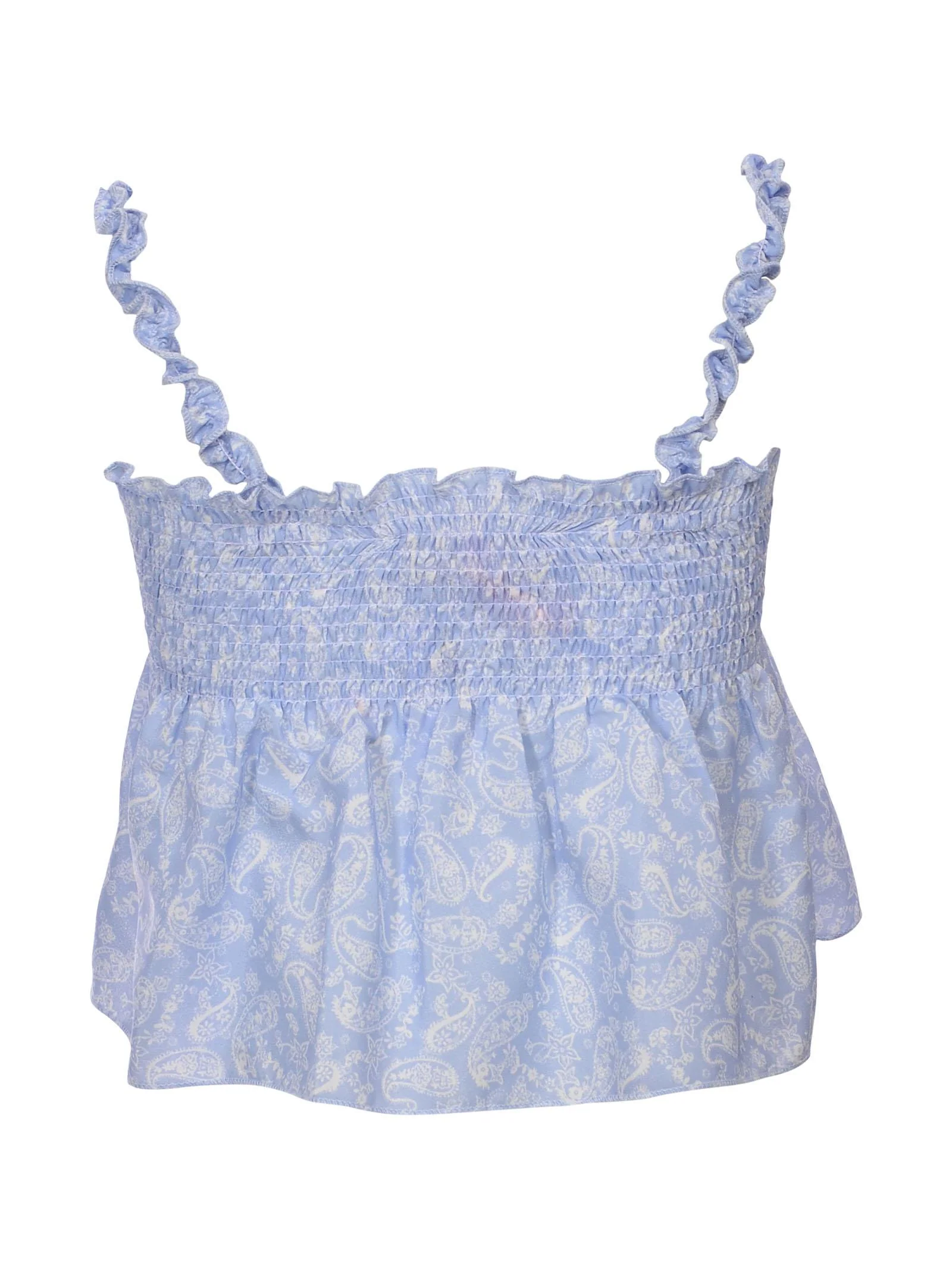 Top azzurro paisley - Image 3