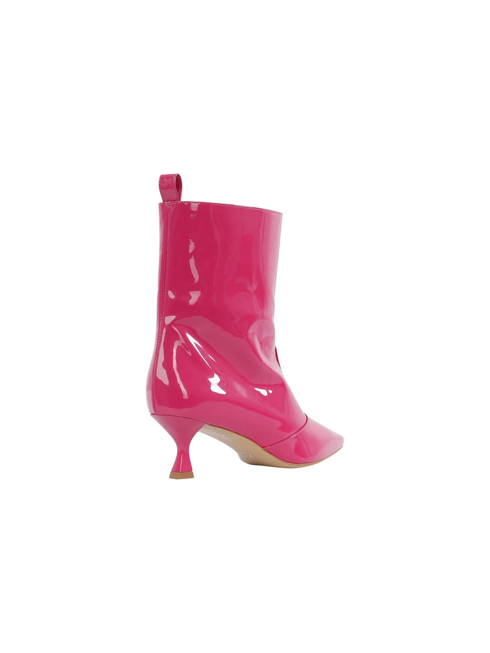 Stivali in vernice fucsia - Image 3