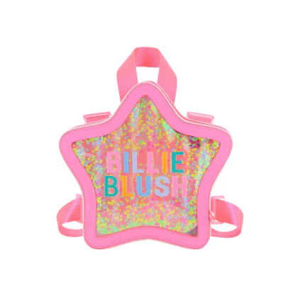 Zaino Billie Blush rosa a forma di stella