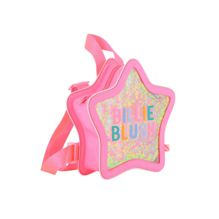 Zaino Billie Blush rosa a forma di stella - Image 2