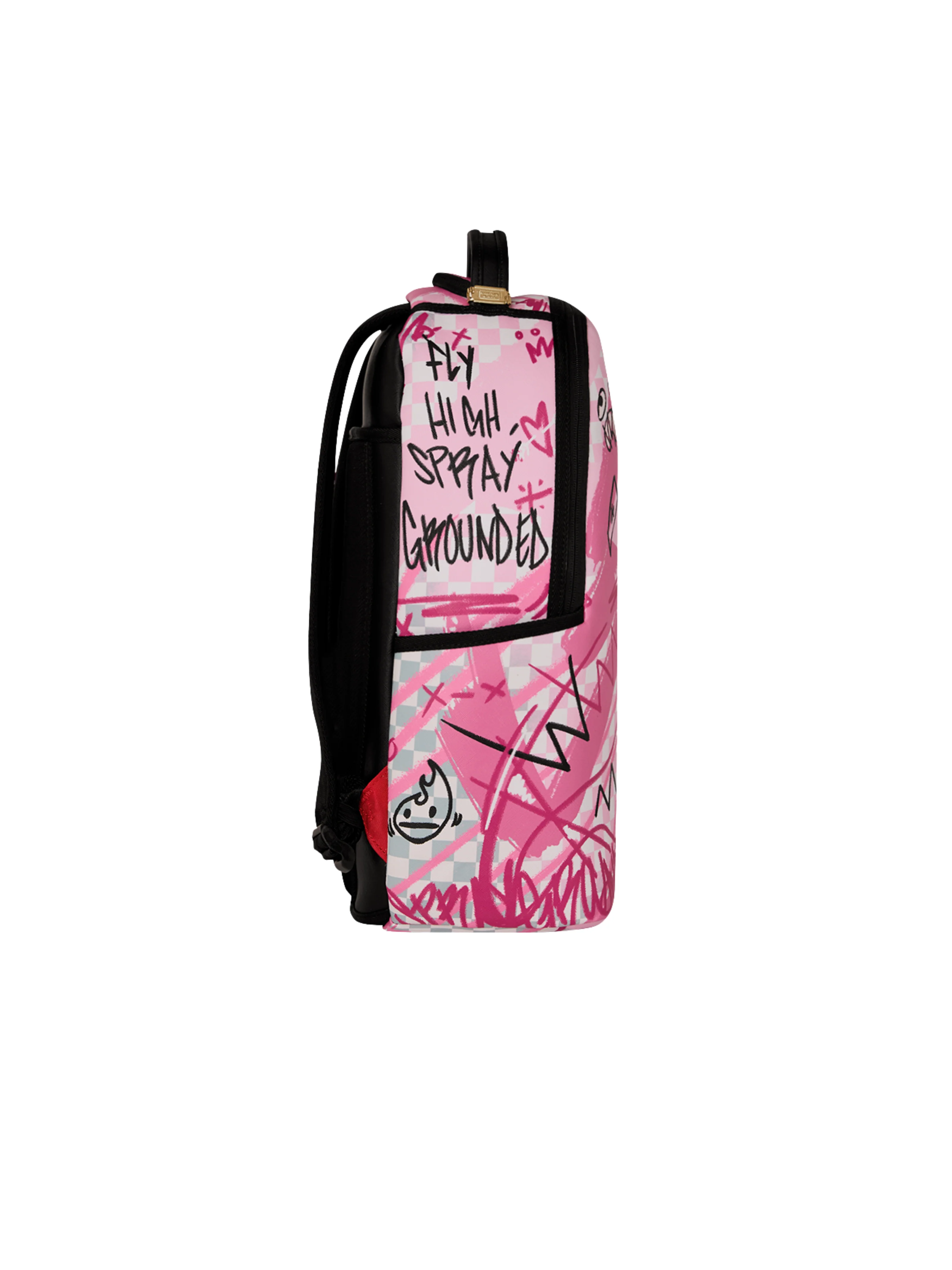 Zaino "Broken Hearts Club" Sprayground rosa - Image 4