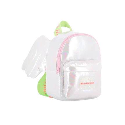 Zaino con ali Billie Blush bianco perla - Image 2