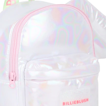 Zaino con ali Billie Blush bianco perla - Image 5