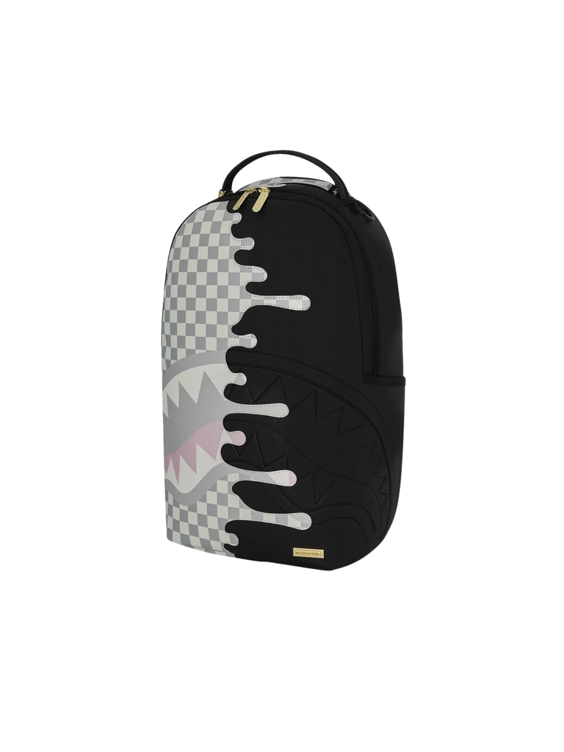 Zaino "Cream Check Unfinished Shark" Sprayground nero - Image 2