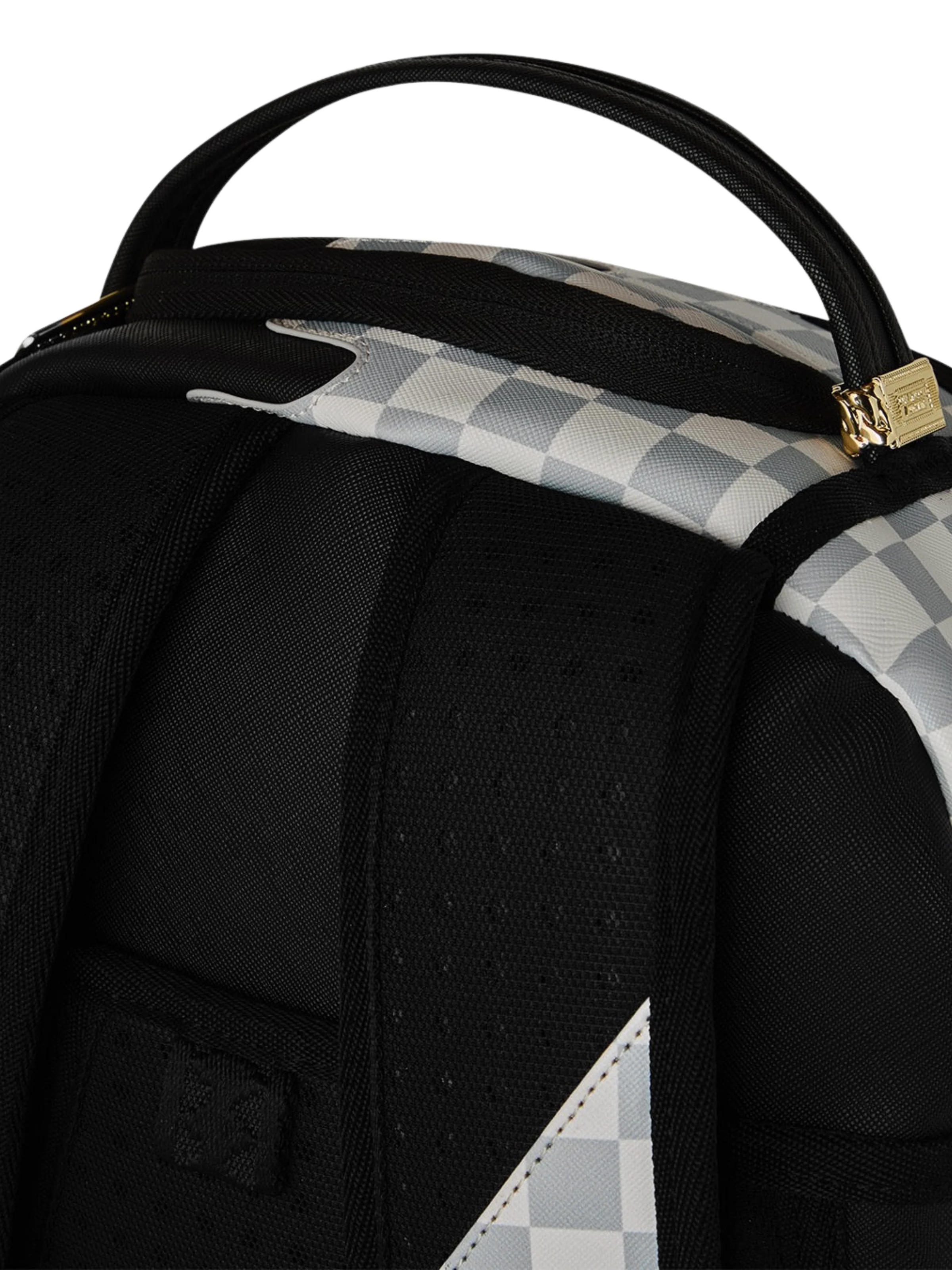 Zaino "Cream Check Unfinished Shark" Sprayground nero - Image 6