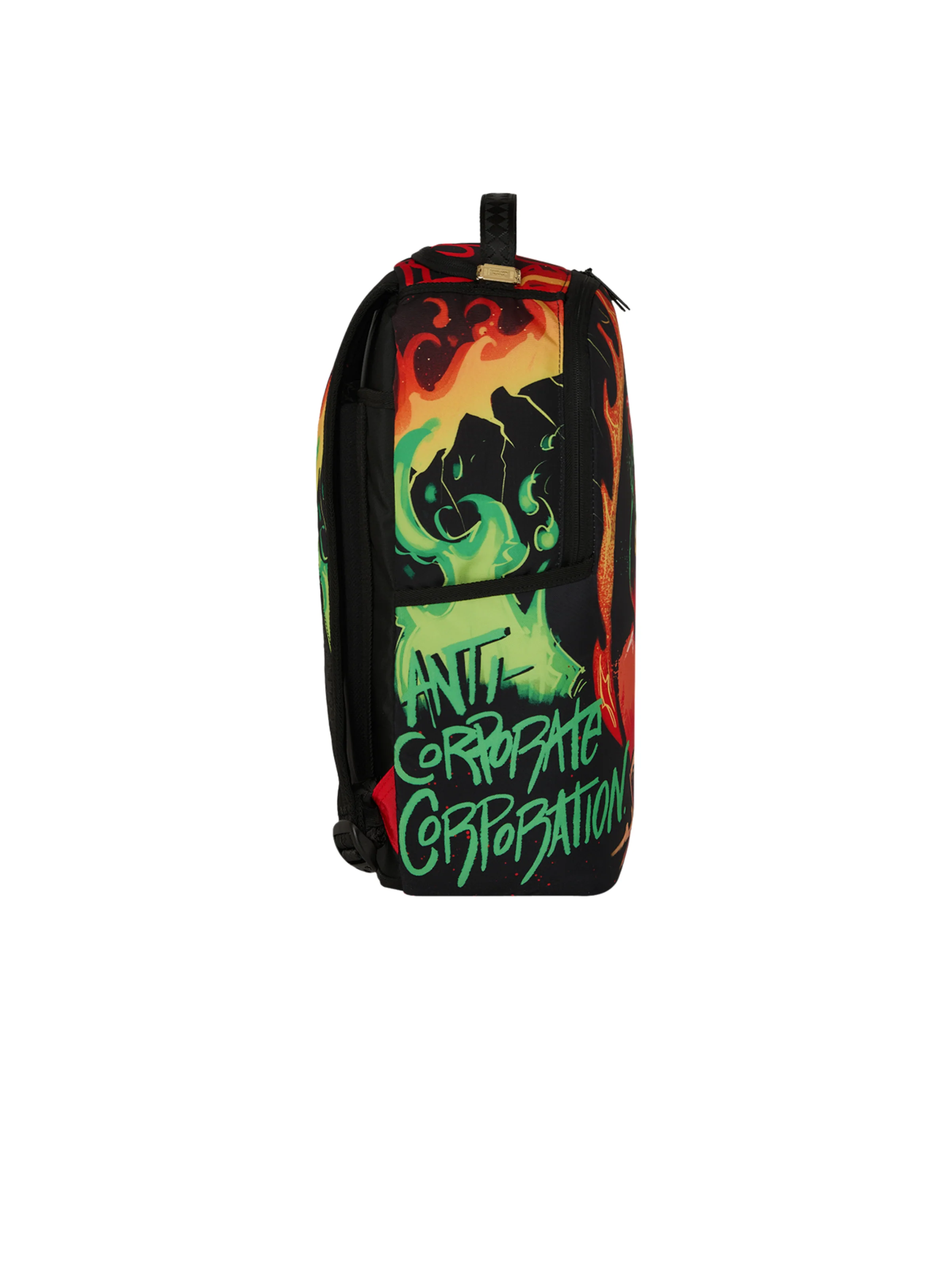 Zaino "Diablo Burning Billion" Sprayground nero e rosso - Image 5