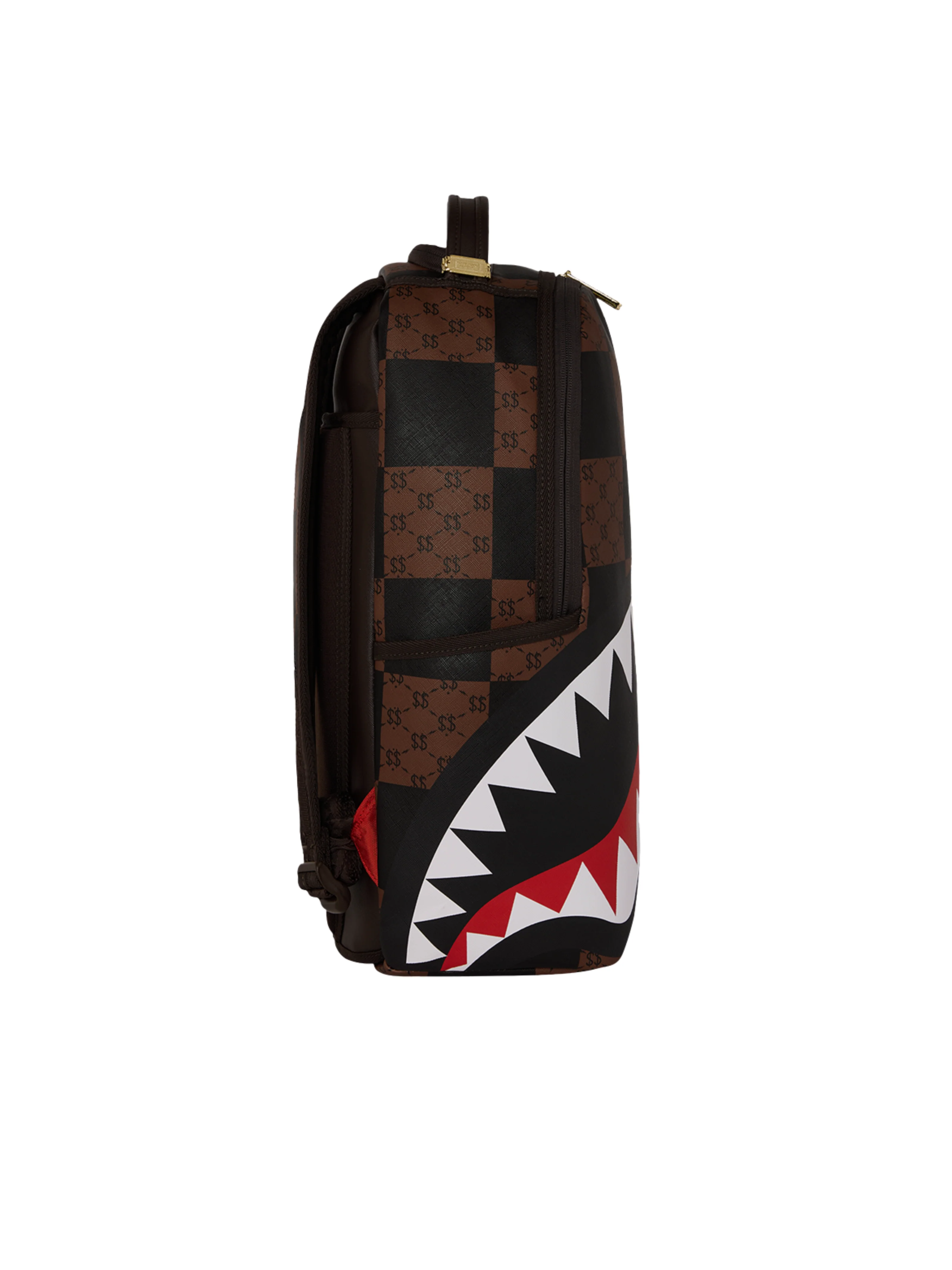 Zaino "Enlarged Check Paris DLXSV" Sprayground marrone - Image 5