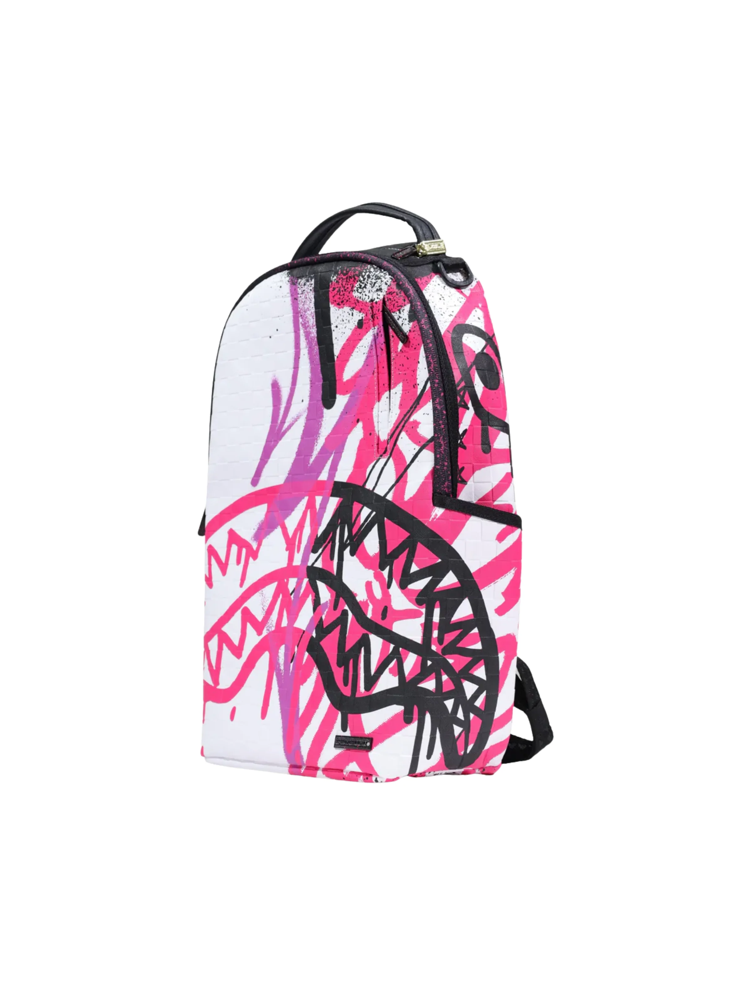Zaino "Graff Mayhem Rmx" Sprayground bianco e rosa - Image 2