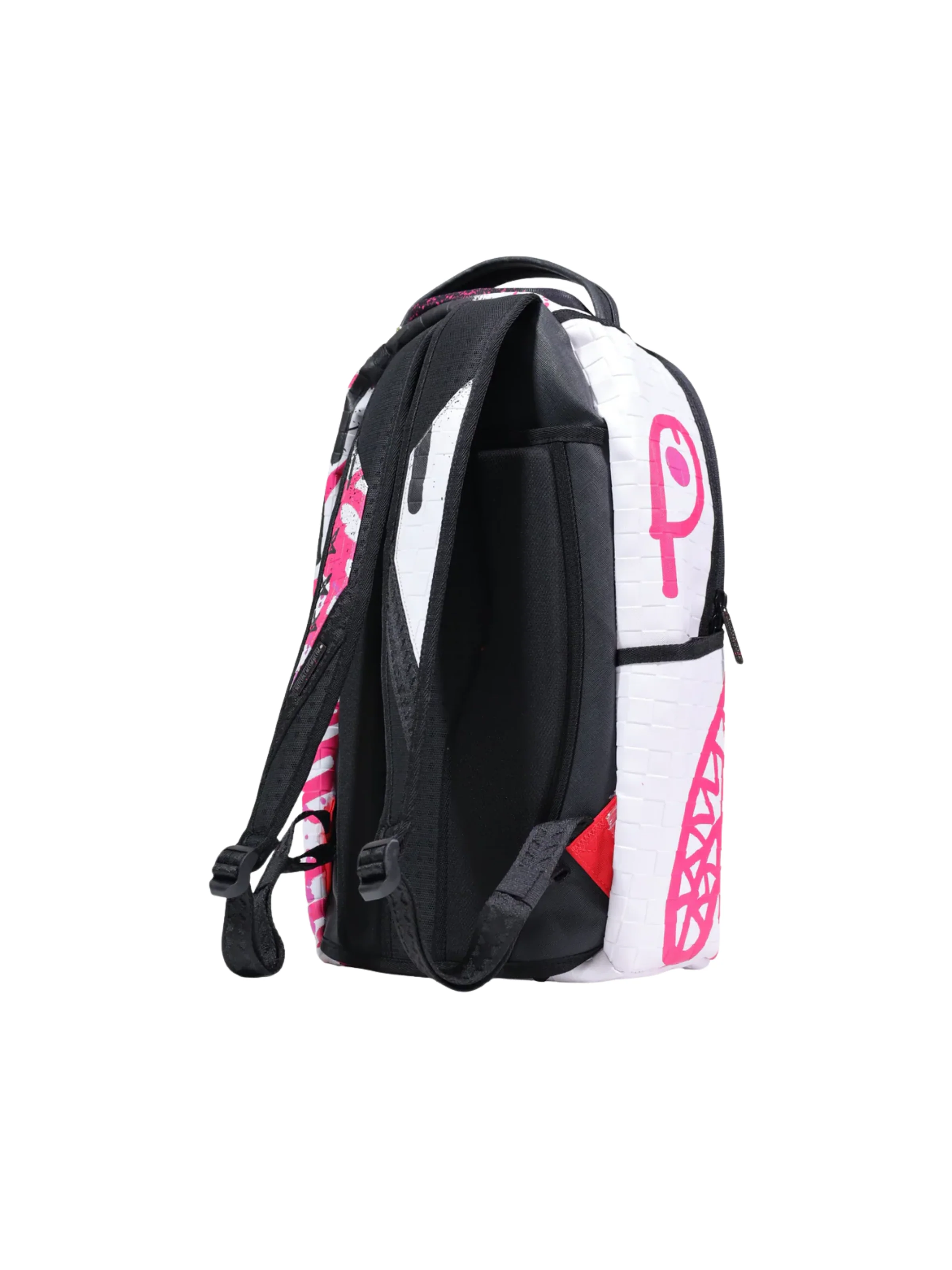 Zaino "Graff Mayhem Rmx" Sprayground bianco e rosa - Image 3