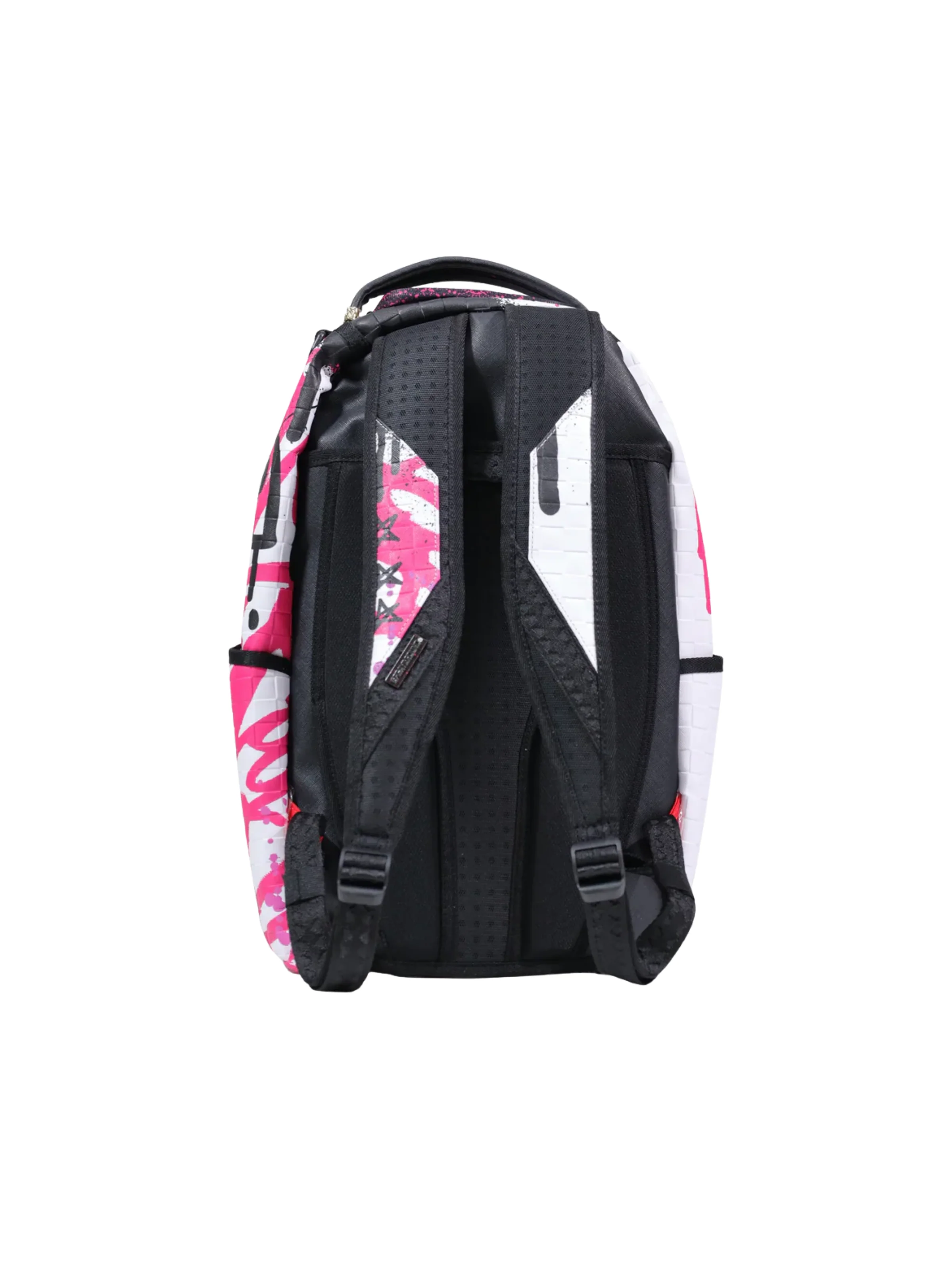 Zaino "Graff Mayhem Rmx" Sprayground bianco e rosa - Image 4