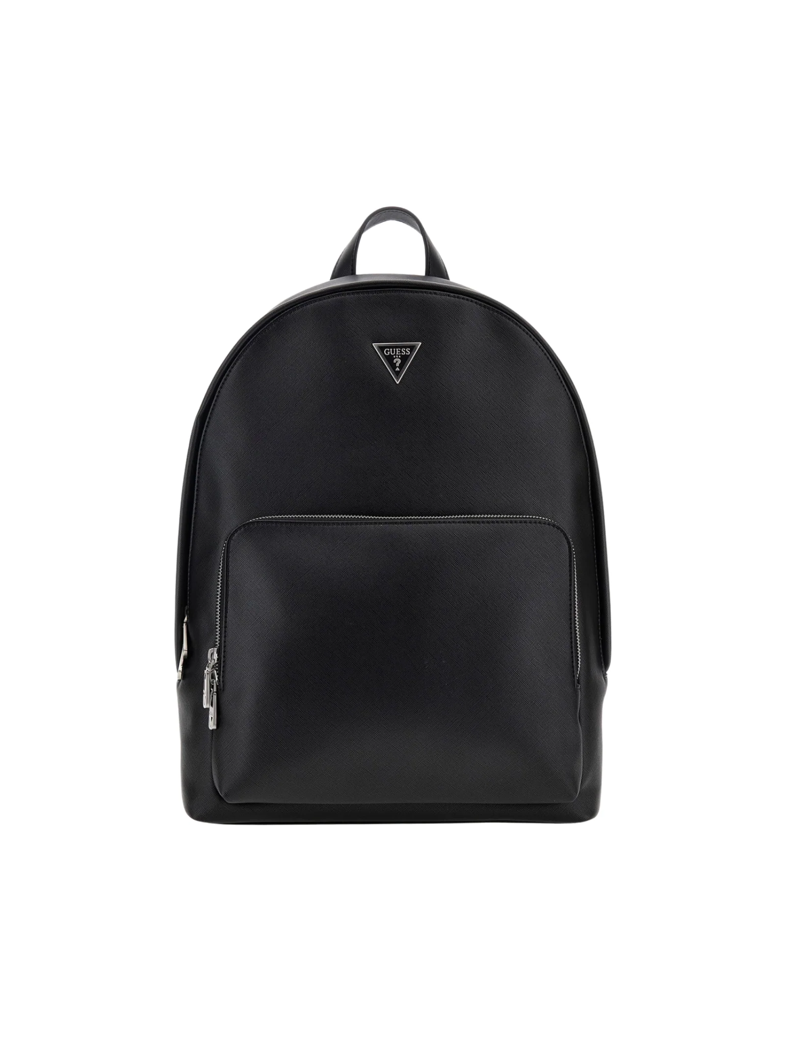 Zaino Guess nero con logo triangolare