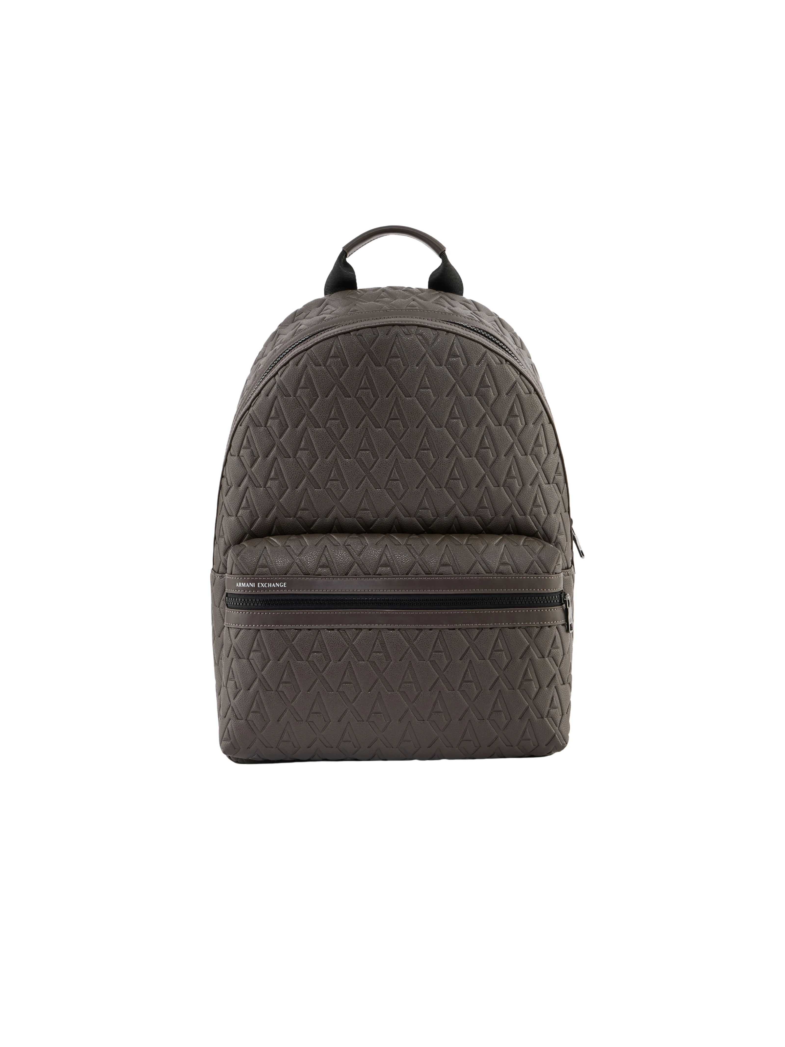 Zaino in tessuto tecnico Armani Exchange marrone