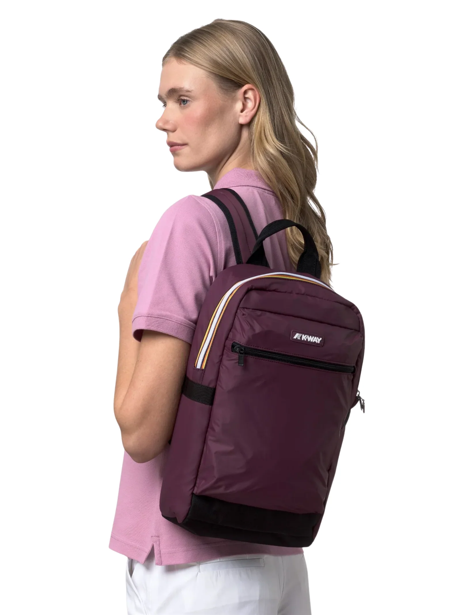 Zaino "Mid Laon" K-Way viola mauve wine - Image 4