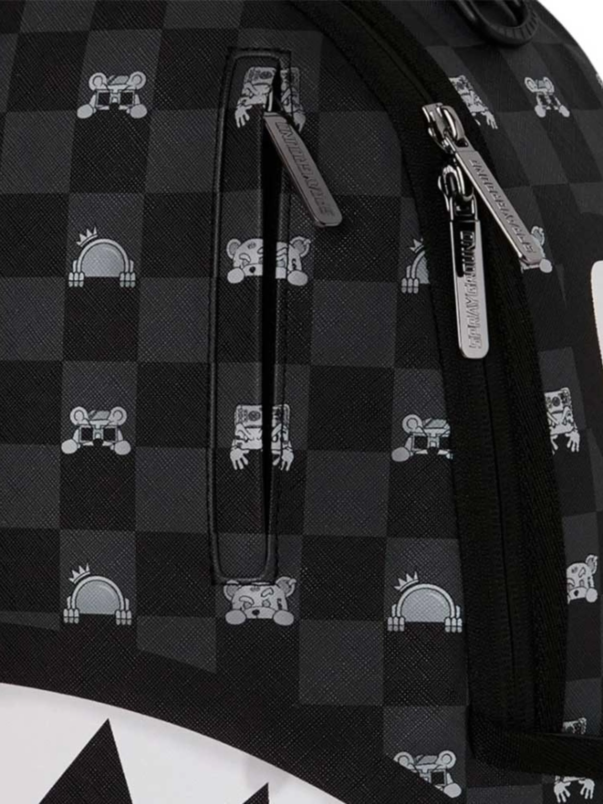 Zaino "Peeking Character Check" Sprayground nero - Image 5
