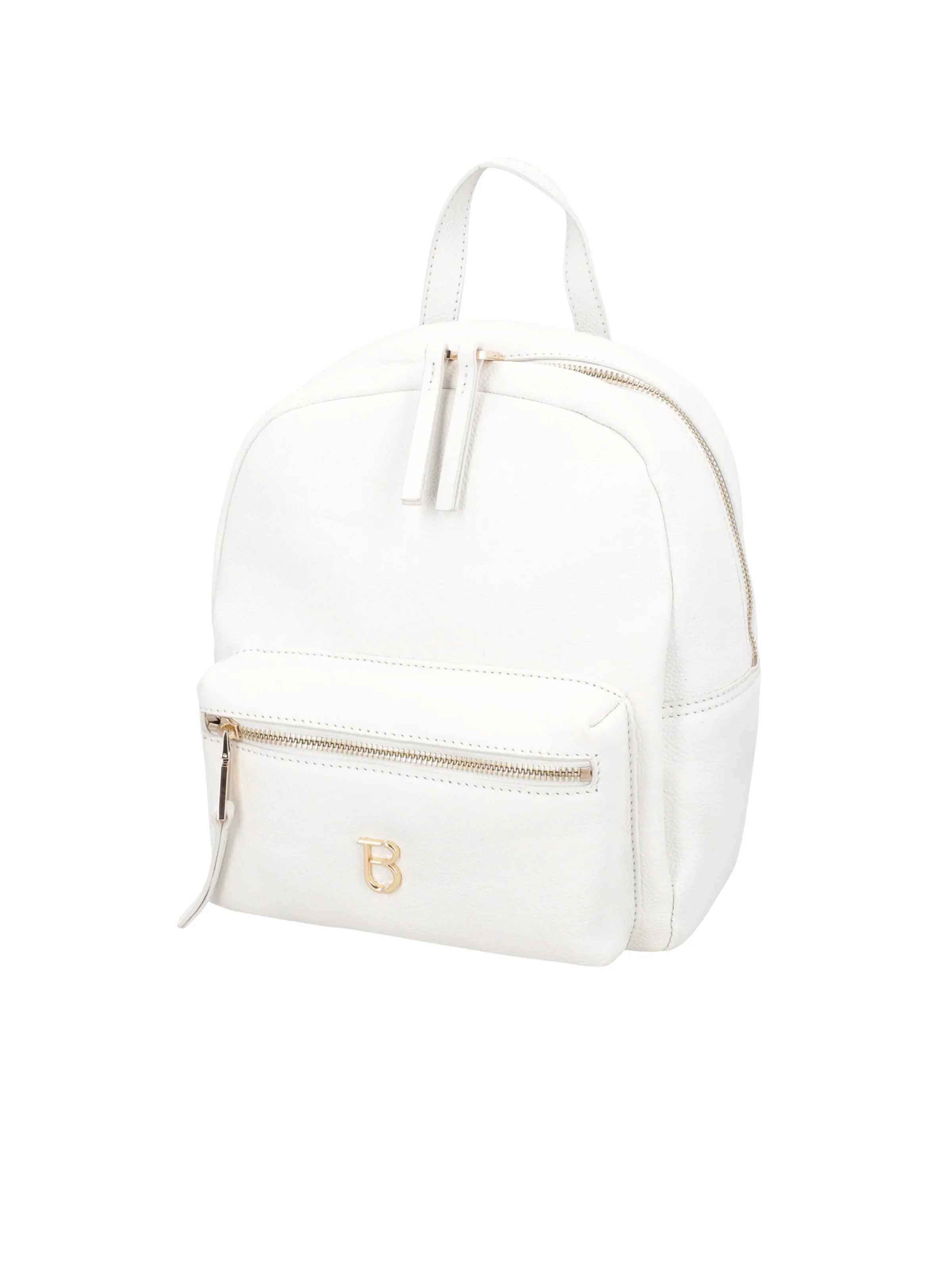 Zaino "Roma" Tosca Blu bianco in pelle - Image 2