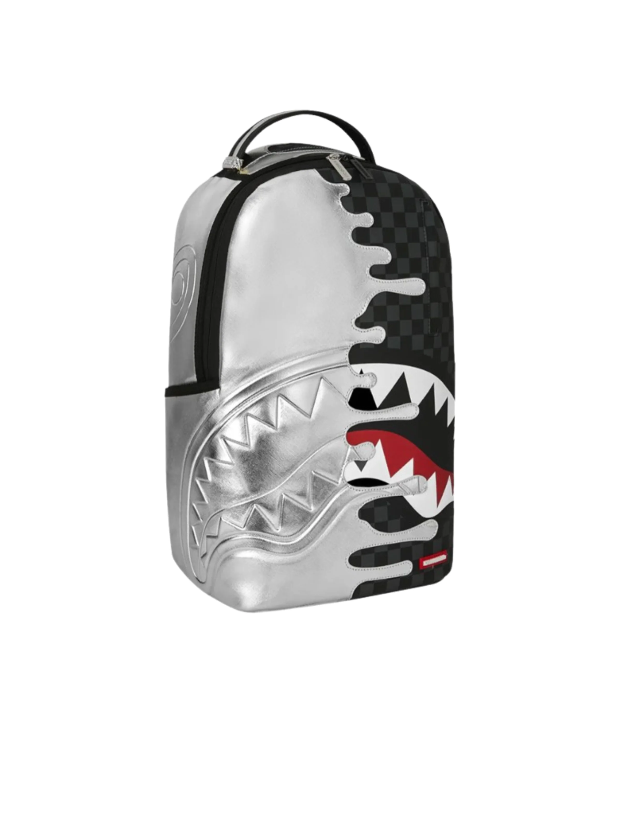 Zaino "Side Drip Backpack" Sprayground grigio e nero - Image 2