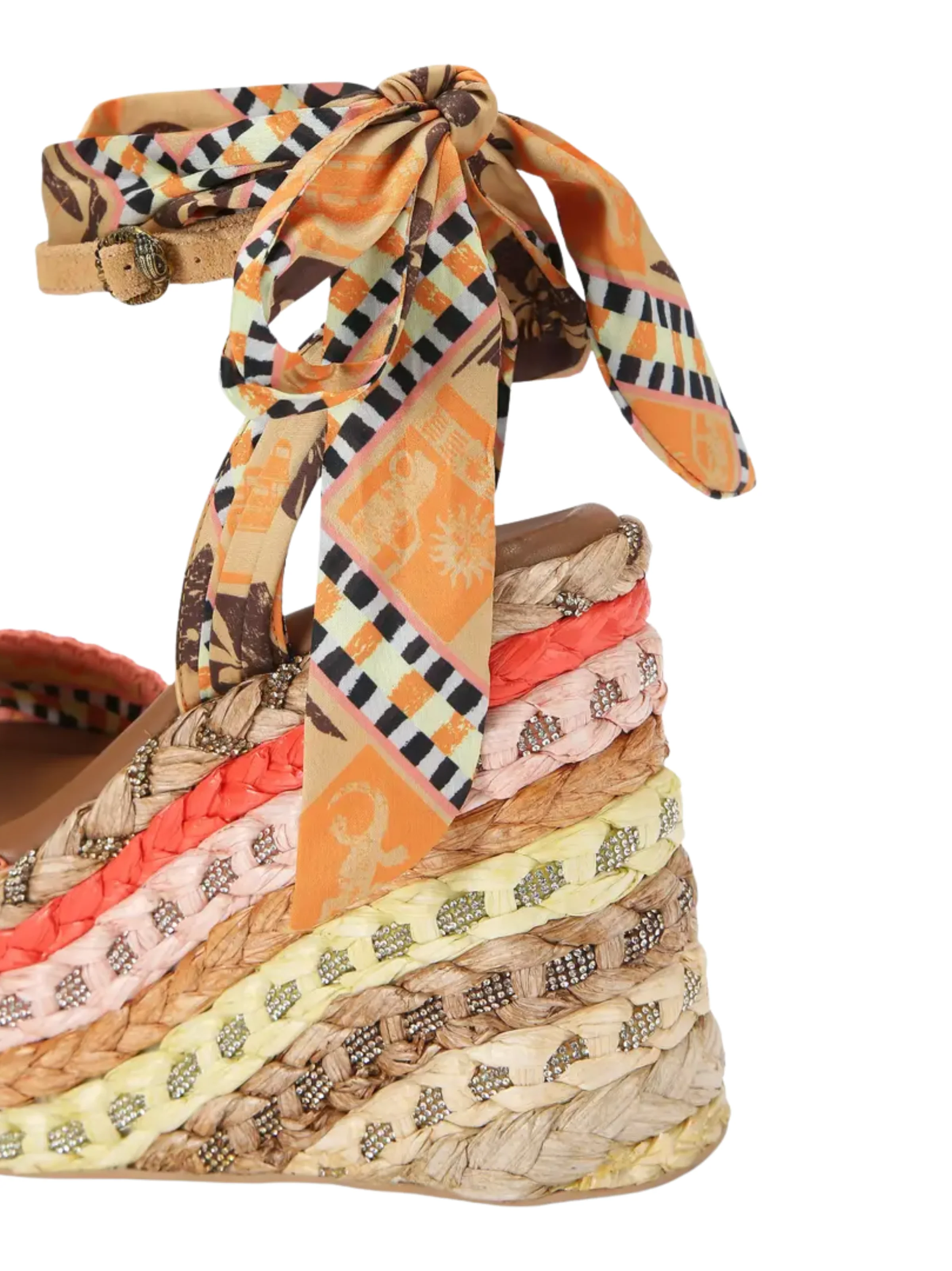 Zeppa "Chelsea Scarf Wedge" Kurt Geiger in suede - Image 3